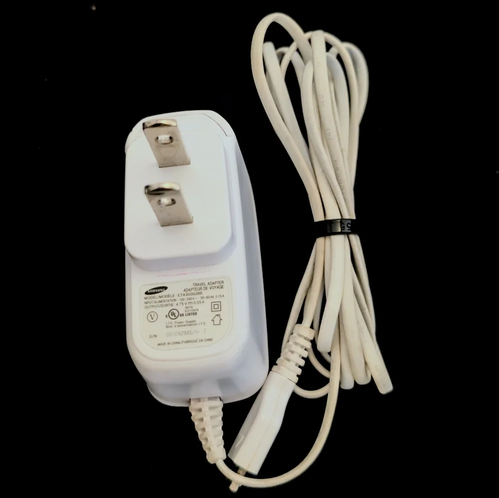 Samsung OEM Micro-USB Wall Charger – White Travel Adapter